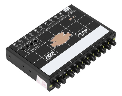 Procesador De Sonido Para Automóvil Ecualizador Gráfico De 7