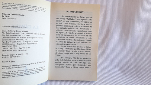 La Cabala Julio Peradejordi Obelisco