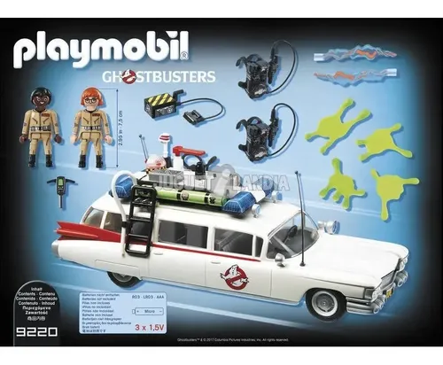 Auto Ecto-1 Cazafantasmas Playmobil 9220 | Cuotas sin interés