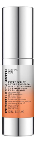 Peter Thomas Roth Potent-c Power Crema Para Ojos Con Vit C Todo Tipo De Piel Día/noche