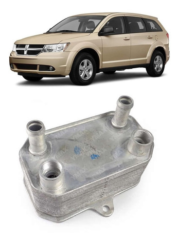 Radiador Resfriador Oleo Motor Dodge Journey 2.7 V6 2008/..