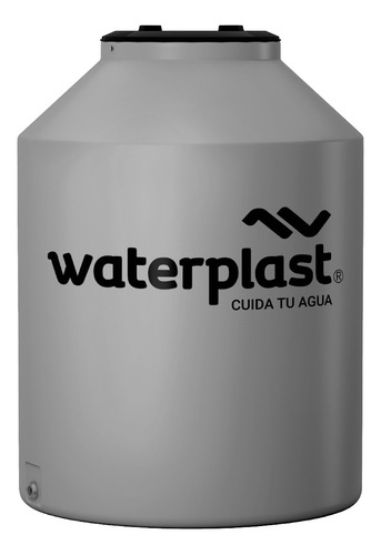 Tanque De Agua Tricapa Vertical Gris 1000 Lt Waterplast 