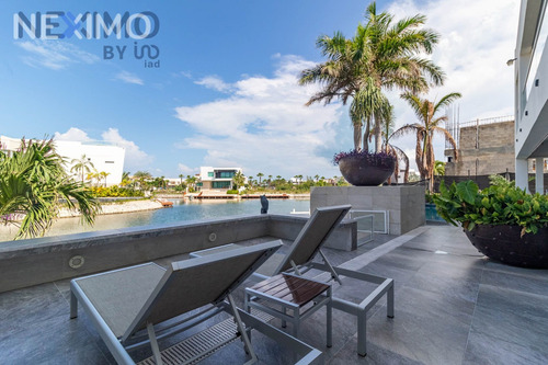 Imagen 5 de 24 de Venta De Casa En Zona Exclusiva De Puerto Cancun De Lujo, Quintana Roo