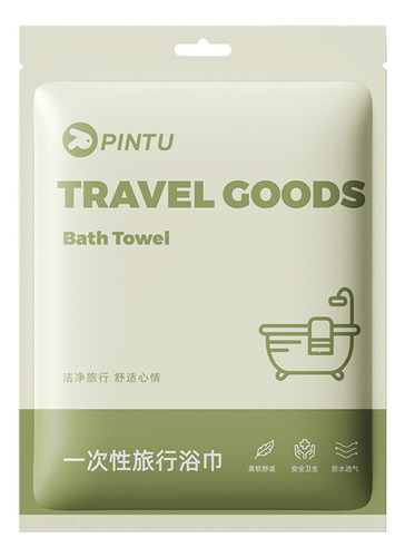 Toalla De Baño De Viaje Desechable, Portátil, Engrosada Y Ag