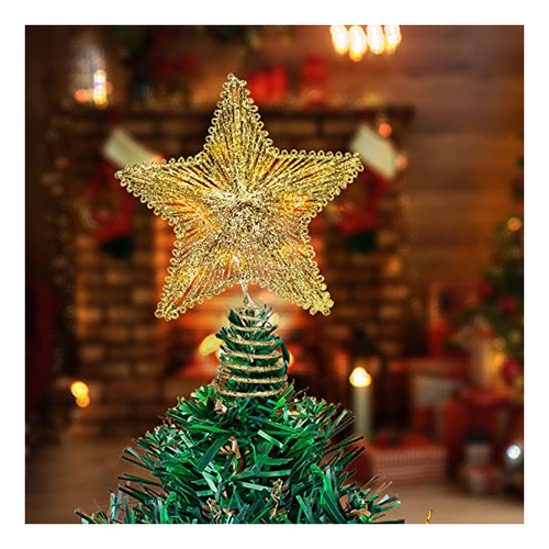 Sepfifth Navidad De Árbol Topper,20 Led Usb Iluminado Rwc7 V