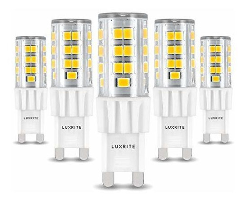 Focos Led - Luxrite G9 Led Bulb, 50w Equivalent, 550 Lumens,