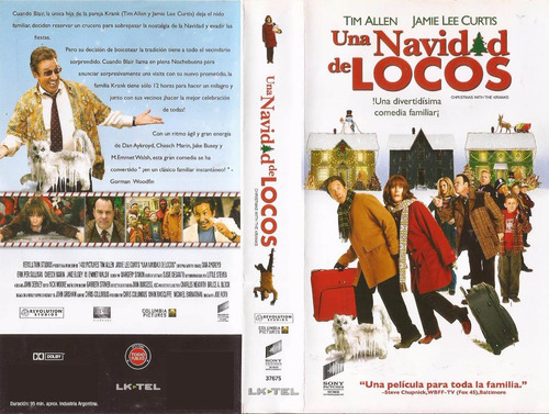 Una Navidad De Locos Vhs Tim Allen Jamie Lee Curtis (Usado)