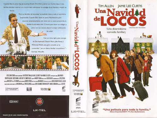 Una Navidad De Locos Vhs Tim Allen Jamie Lee Curtis