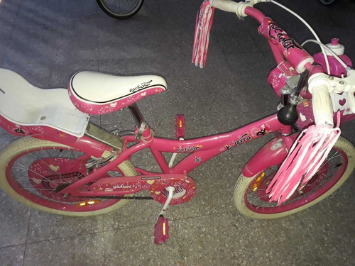 Bicicleta Para Niña Casi Nueva Rodado 20 X Terra Rock Star