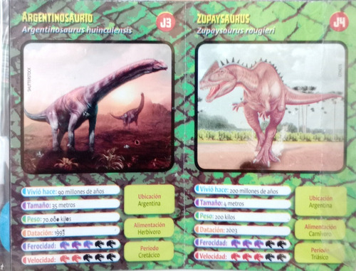 Revista Genios Dino Trading Cards 18 Marzo Número 5