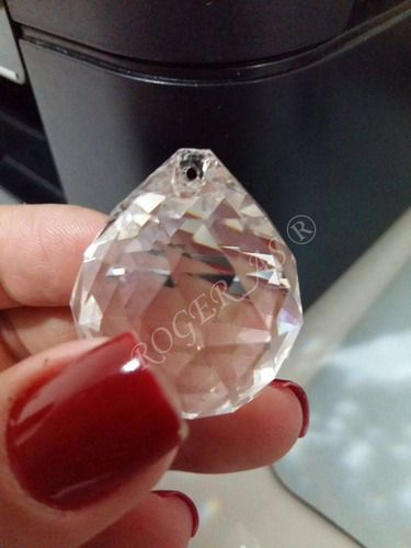 Imagem 5 de 7 de 10 Bola Cristal Asfour Esfera Feng Shui 3,0 Cm Lustres