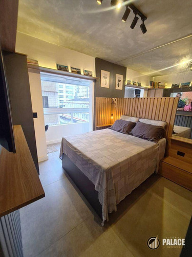 Imagem 23 de 30 de Apartamento Com 1 Dormitório À Venda, 51 M² Por R$ 320.000,00 - Vila Guilhermina - Praia Grande/sp - Ap3226