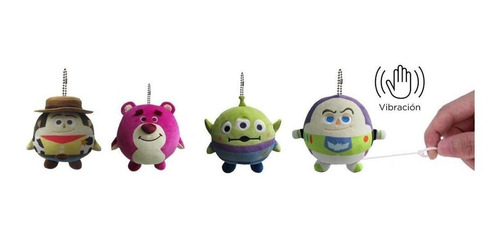 Imagen 1 de 7 de Peluche Toy Story Con Vibración Y Movimiento Disney Pixar