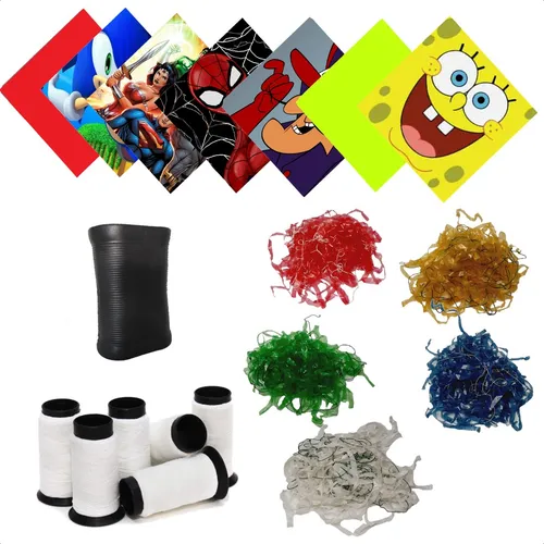 comprar Pacote Completo 50 Peixinhos 50 Rabiola 12 Linhas + Brinde