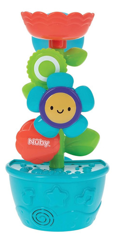 Nuby Flow N' Grow Juguete De Baño Para Jardín Con Flor Y Reg