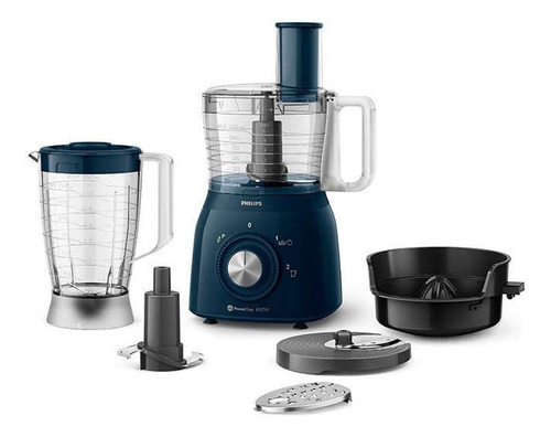 Procesador De Alimentos Philips Hr7631_50 Azul