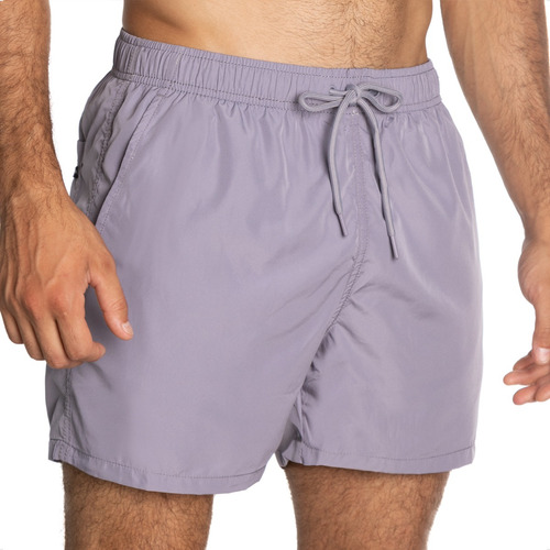 Traje De Baño Malla Short Para Hombre Liso Verano Pileta