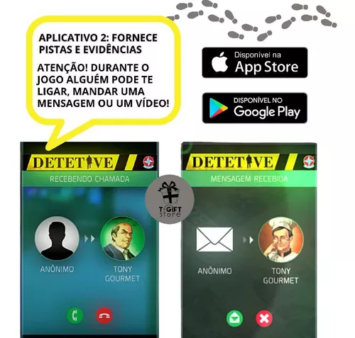 Jogo Infantil Tabuleiro Detetive Com Aplicativo - Estrela