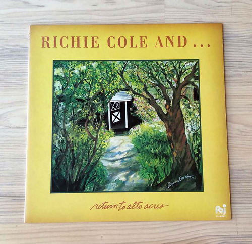 Vinilo Richie Cole - Return To Alto Acres (1ª Ed. Japón,