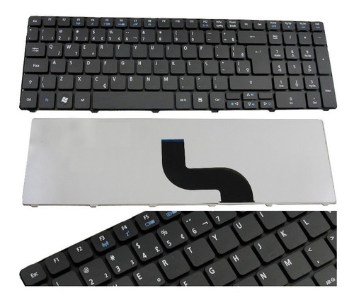 Teclado Acer 5536 5538 5736 5750 7750 7551 7552 7715 Br Ç