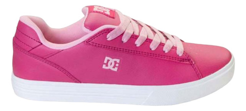 Tenis Dc Shoes Mujer Dama Causal Skate Notch Rosa