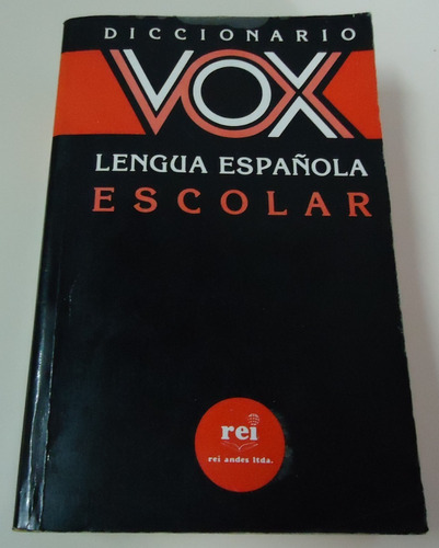 Diccionario  Escolar  Vox- Lengua Española