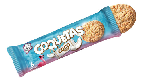 Galletas De Coco Davu 70g 7u