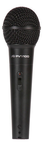 Microfone Com Fio Xlr / Xlr Peavey Pvi 100 Cor Preto