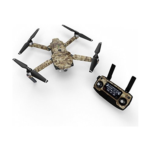 Decal Coyote Camo Para Drone Dji Mavic Pro - Incluye Piel Pa