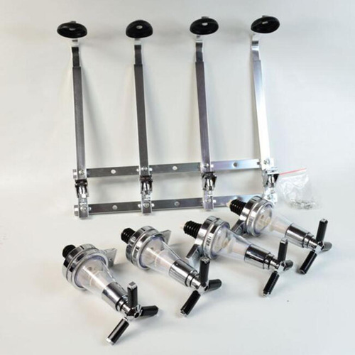 4 Botella Óptica De Montaje En Pared Soporte Dispensador