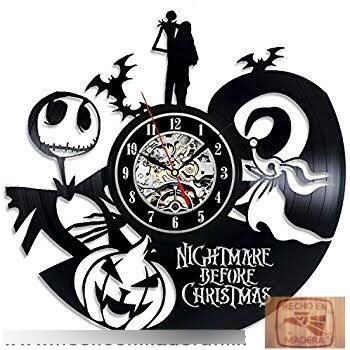 Reloj Corte Laser 1265 El Extraño Mundo De Jack Personajes