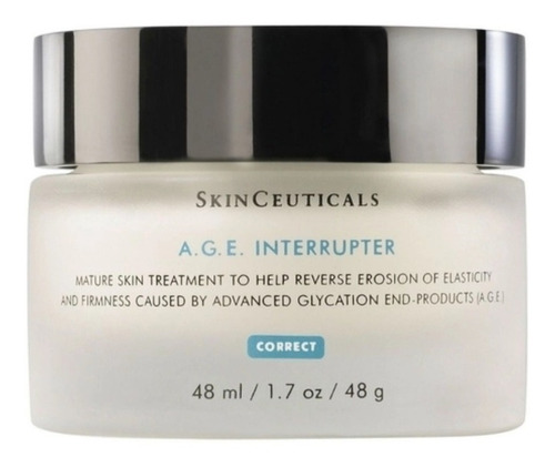 Crema Age Interrupter SkinCeuticals para todo tipo de piel de 48mL