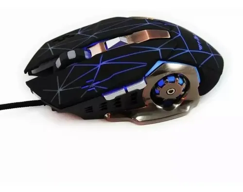 Mouse Gamer 6 Botenes Weibo S200 Luces Led Rgb-3200 Dpi