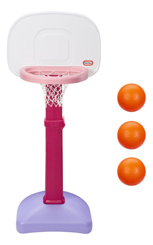 Little Tikes Easy Score - Juego De Básquetbol, Color Rosa,.