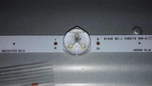 Kit Leds Philips 50pfl5604/f7 A Uduledlxt015 Lb5009a V0_00 (Usado)