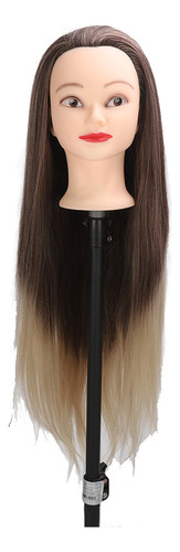 Manequim De Modelagem De Cabeleireiro De Cabelo Longo E Maci