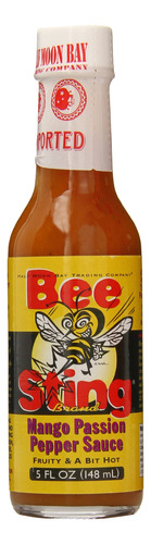 Bee Sting - Salsa De Pimienta, Mango Pasion, 5 Onzas