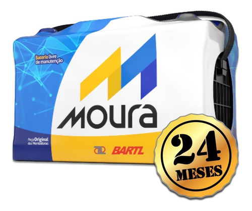 Bateria Moura 120 Amp 24 Meses Envío Gratis