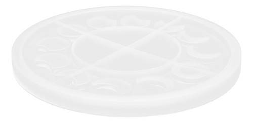 Molde Colgante De Silicona Con Forma De Luna Redonda Para Al