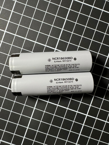 2 Baterías De Litio Recargable 18650 Panasonic 3200mah 