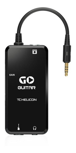 Tc Helicon Go Guitar Audio Interfaz P/guitarra Bajo Preamp 