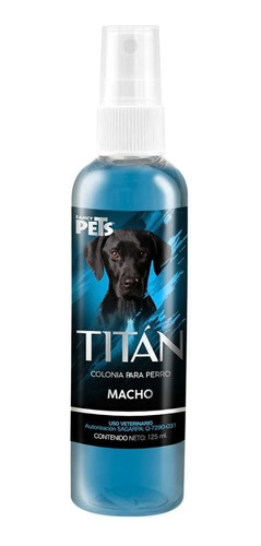 Colonia Titan Para Perros 125 Ml