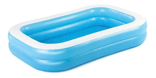 comprar Pileta Inflable Bestway Azul Rectangular Familiar 800lts 2.6