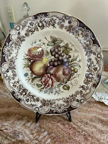 Platos de porcelana pintados a mano hotsell
