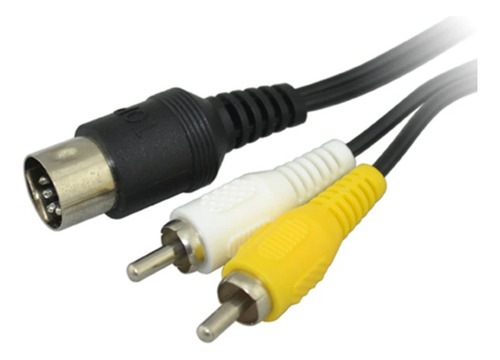 Cable Av Audio Y Video Para Sega Genesis 1 Megadrive 1 (Usado)