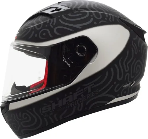 Casco Shaft Pro 545 Hunter Print Silver Negro