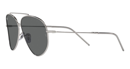 Lentes De Sol Aviator Reverse Silver L Ray-ban