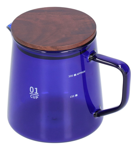 Tazas De Café De Vidrio Azul, Taza De Té De Borosilicato 300