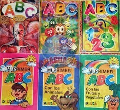 Cartilla Abc Escolar Abecedario Frutas Animales Numeros