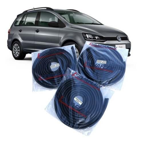 Burletes 2 Puertas Delanteras + Baul Vw Suran 2015+